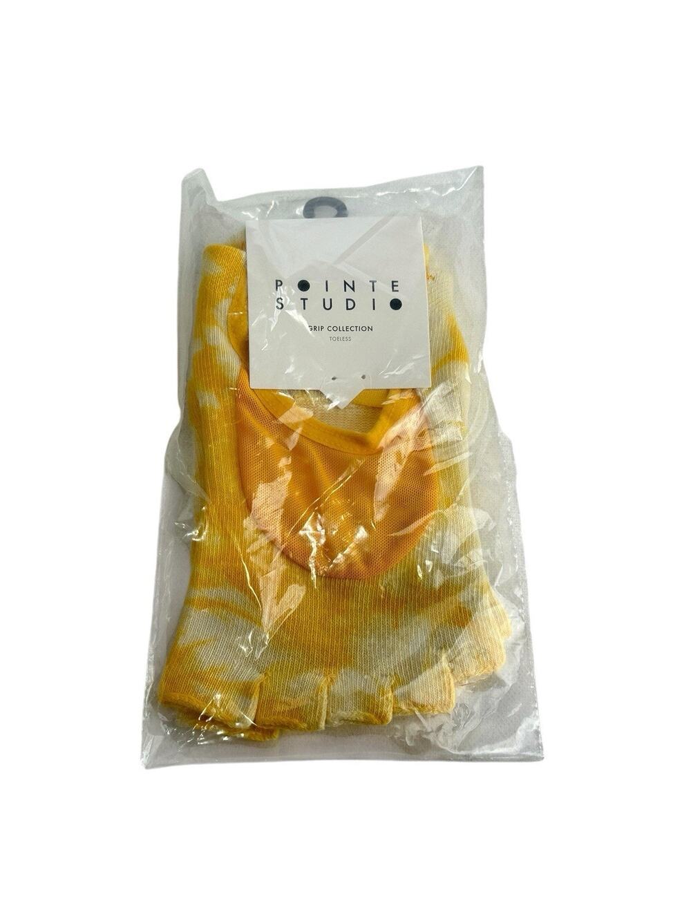 pointe studio grip collection washout toeless butter socks Size S/M